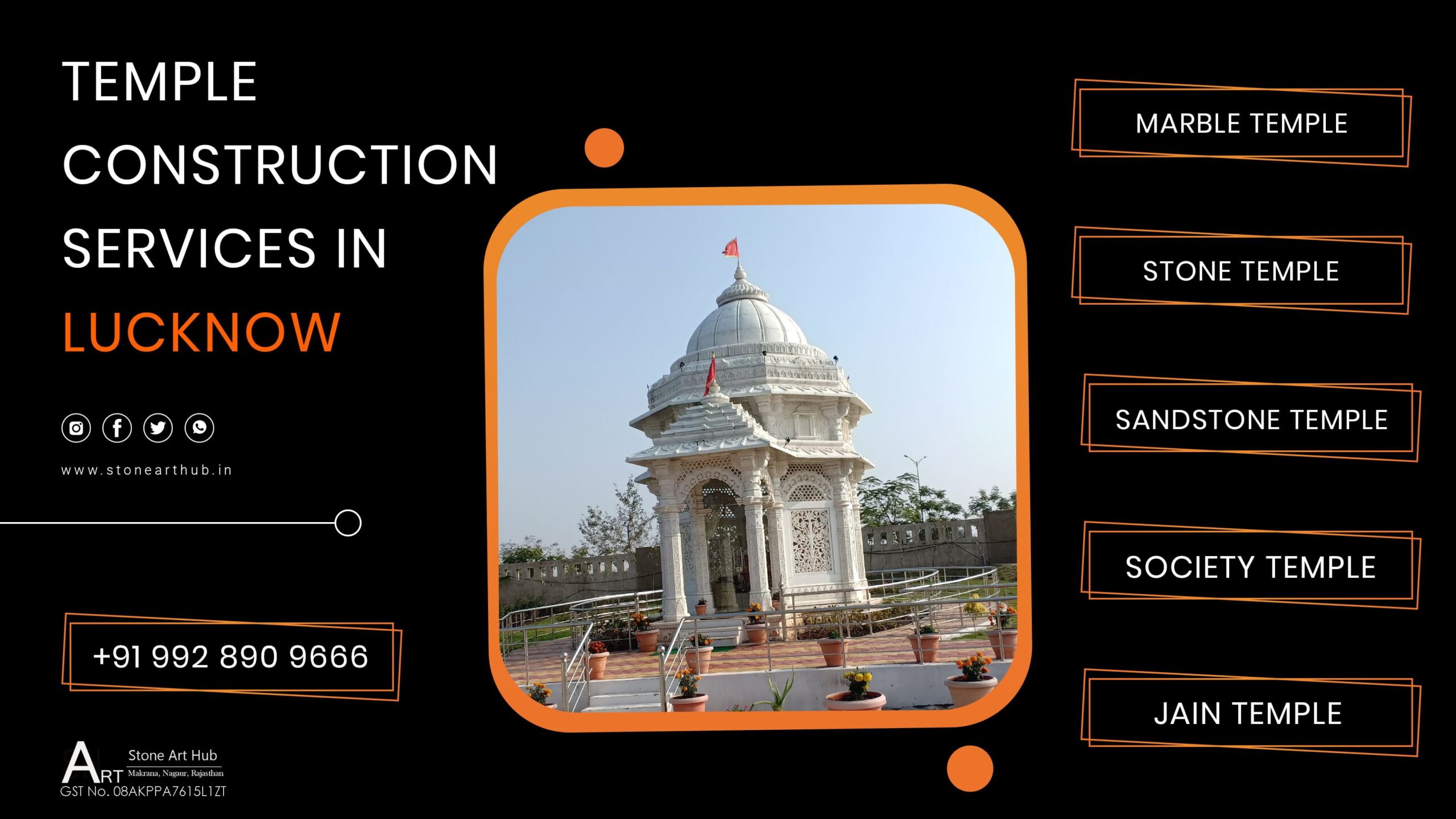 Temple Construction Services in Lucknow