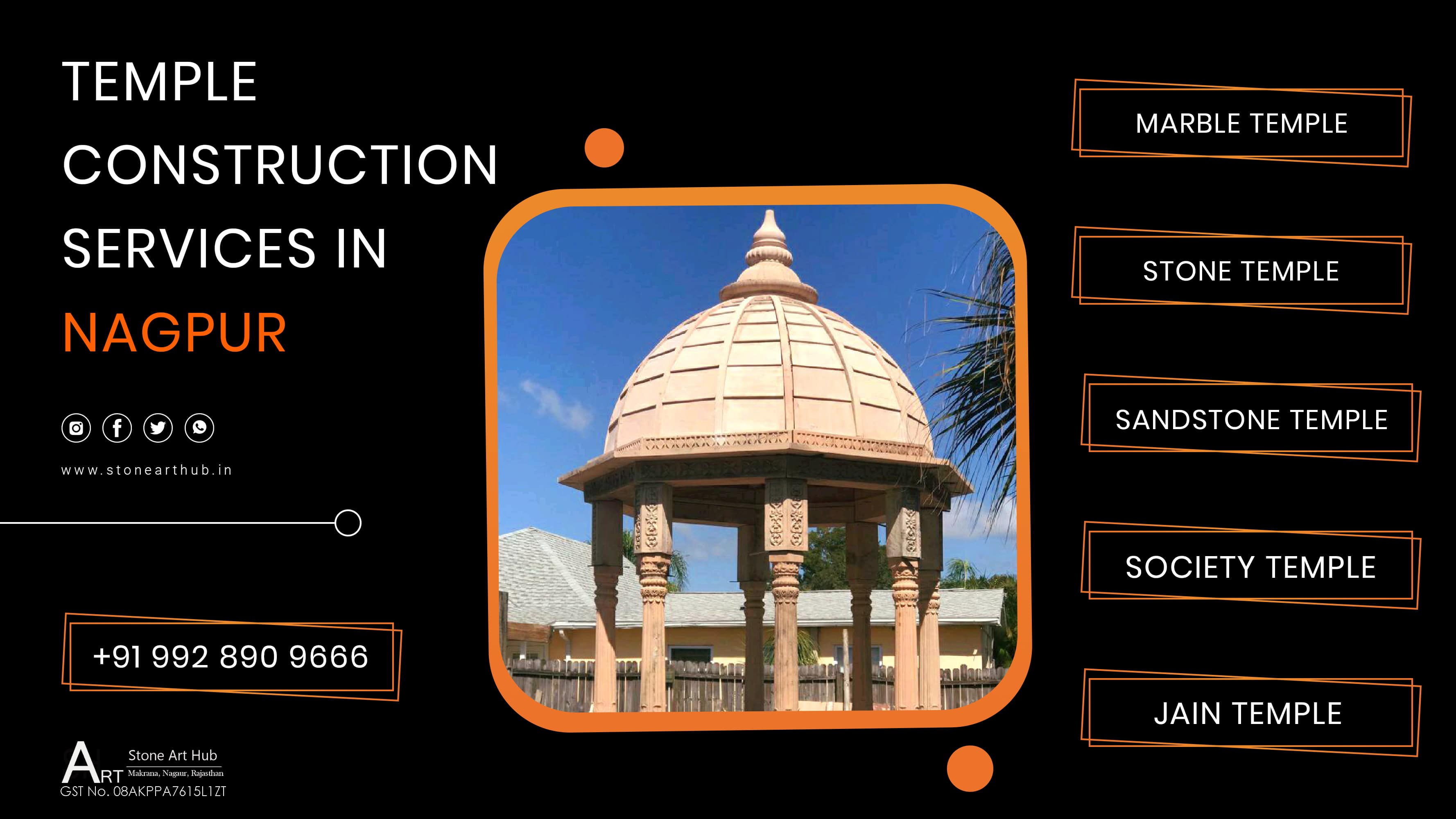 Temple Construction Services in Nagpur