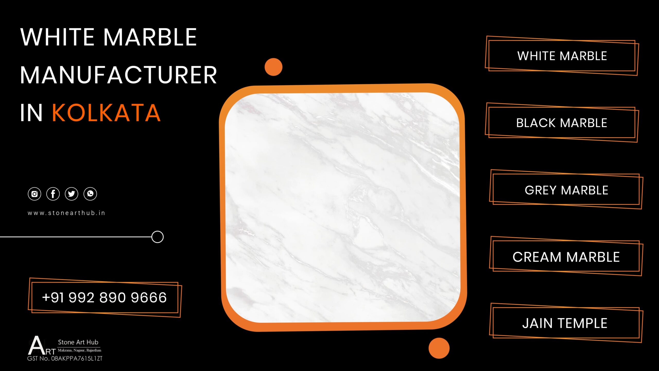 White Marble Manufacturer in Kolkata