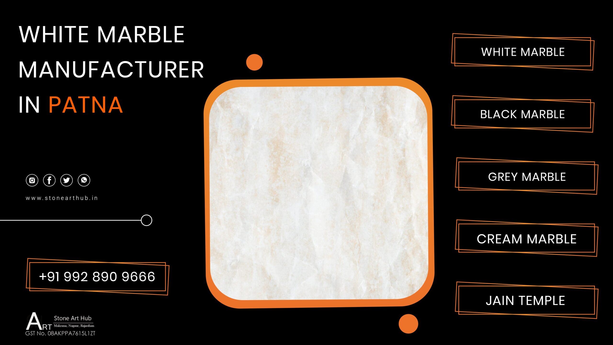 White Marble Manufacturer in Patna