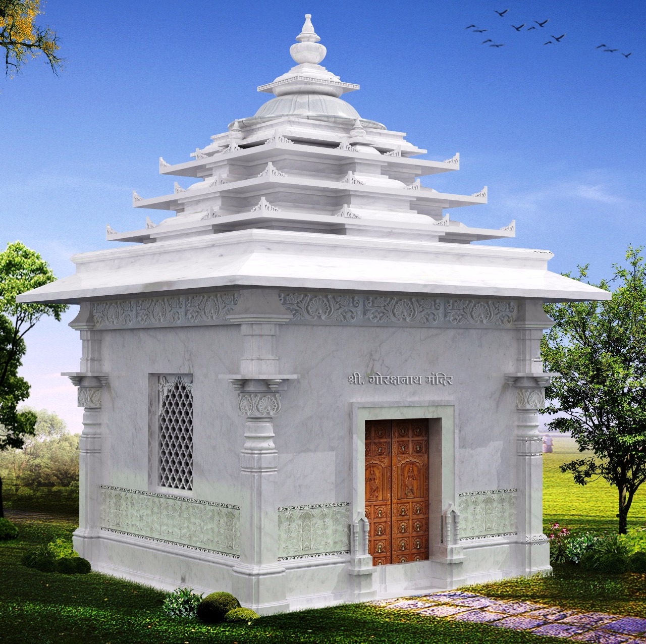 White Marble Temple