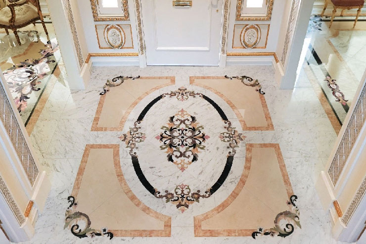 Marble Inlay Flooring Services