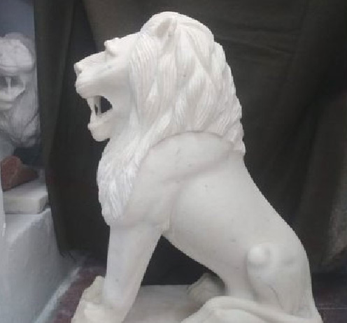 Marble Lion Fountain