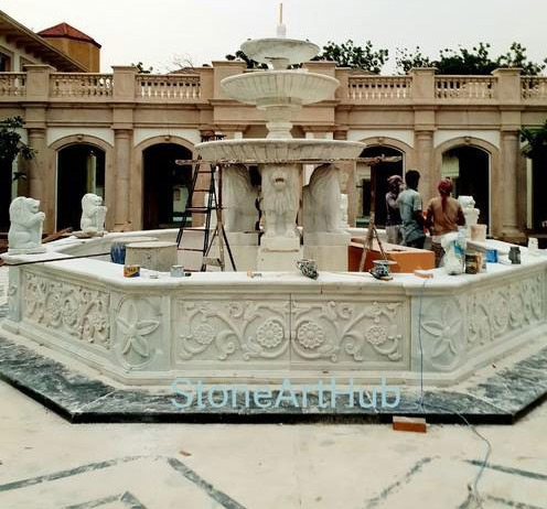 Marble Stone Fountain